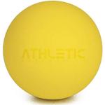 ATHLETIC AESTHETICS Massage-Ball [6cm Durchmesser] - Als Lacrosse-Ball und Faszien-Ball zur Selbstmassage und zur Triggerpunkttherapie (genaue Behandlung von Verspannungen) geeignet (Gelb)