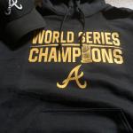 Atlanta Braves World Series Champion Hoodie Gold