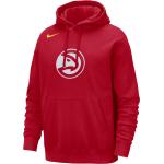 Reduzierte Rote Nike Atlanta Hawks Herrenhoodies & Herrenkapuzenpullover aus Fleece Größe M 