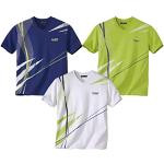 Hellgrüne Atlas For Men T-Shirts für Herren Größe L Große Größen 3-teilig 