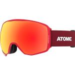 Atomic Count 360° HD RS Skibrille (Größe One Size, red-red HD)