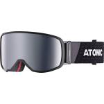 Atomic Revent Small Stereo HD Skibrille (black, Scheibe silver stereo HD)