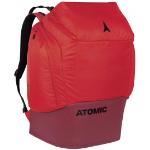 Rote Atomic Skitaschen aus LKW-Plane 