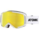 Atomic Savor M Stereo Brillenträger Skibrille (Farbe: white, Scheibe yellow stereo)