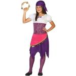 Violette Atosa Zigeuner-Kostüme für Kinder Größe 104 
