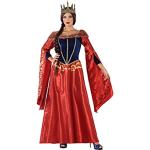 Rote Atosa Mittelalter-Kostüme für Damen Größe M 