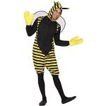 Gelbe Atosa Bienenkostüme für Herren 
