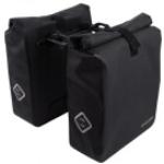 Schwarze Atran Velo Packtaschen 24l mit Rollverschluss 