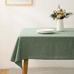 Reduzierte Grüne Minimalistische Rechteckige eckige Tischdecken 