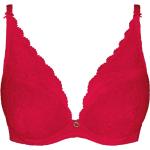 Rote Aubade Triangel-BHs aus Spitze in 75E für Damen 