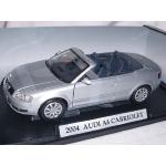 Silberne Mondo Motors Audi A4 Spielzeug Cabrios 