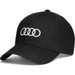 Schwarze Sportliche Audi Herrenschirmmützen 
