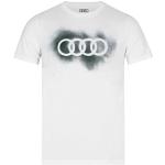 Audi collection Herren 3132200204 T-Shirt, Weiß, L