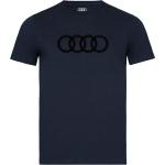 Dunkelblaue Audi T-Shirts für Herren 