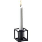 Reduzierte Schwarze Skandinavische Kerzenständer & Kerzenhalter aus Edelstahl 
