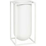 Weiße Minimalistische 12 cm Audo Vasen & Blumenvasen 12 cm 