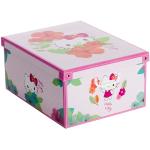 Pinke Hello Kitty Faltboxen aus Pappe 