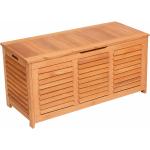 Reduzierte Braune Auflagenboxen & Gartenboxen aus Massivholz 