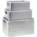 Reduzierte Silberne Baur Boxen & Aufbewahrungsboxen stapelbar 
