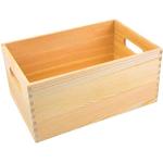 Rustikale Alsino Kisten & Aufbewahrungskisten aus Holz mit Tragegriffen 