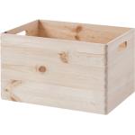 Braune Zeller Boxen & Aufbewahrungsboxen aus Holz 3-teilig 