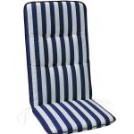 Blaue Gestreifte Maritime Best Möbel Hochlehner Auflagen aus Baumwolle 