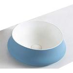 Violette Runde Handwaschbecken & Gäste-WC-Waschtische matt aus Keramik 
