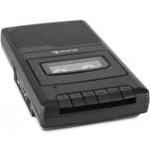 Auna RQ-132 portabler Kassettenrekorder Diktiergerät Tape Recorder Mikrofon