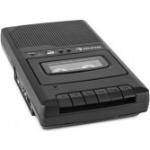 Auna RQ-132USB portabler Kassettenrekorder Diktiergerät Tape Recorder USB