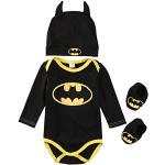 Kurzärmelige Batman Erstausstattungen für Babys für Babys Größe 56 