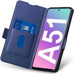 Blaue Samsung Galaxy A51 Hüllen Art: Flip Cases mit Bildern mit Knopf klappbar 