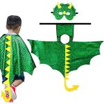 Grüne Dinosaurier-Kostüme für Kinder 