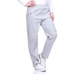 Silberne Unifarbene Casual Freizeithosen für Damen Größe XXL Große Größen Weite 44 für den für den Sommer 