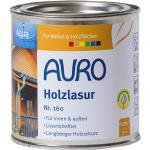 AURO Holzlasur Aqua Nr. 160 Holzschutz, 0,75 l, Ocker-Gelb