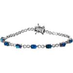 Reduzierte Blaue Mondstein Armbänder mit Mondstein für Damen 