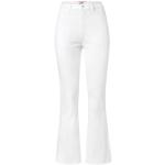 Reduzierte Weiße TCHIBO 5-Pocket Jeans mit Reißverschluss aus Baumwolle für Damen Größe M 