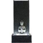 Reduzierte Schwarze Asiatische 100 cm Zimmerbrunnen Feng Shui LED beleuchtet 