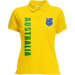 Australien Australia Damen Trikot Fanshirt Polo-Shirt WM 2018 Name Nummer
