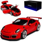 Rote AUTOart Porsche Modellautos & Spielzeugautos aus Kunstharz 
