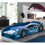 Autobett im Polizei Design Lattenrost