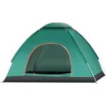 Automatisch Aufgebautes Zelt, Campingzelt Mit Großer Kapazität, Wasserdicht, Regenfest, Familienzelte Für Campingreisen Im Freien(Grün)
