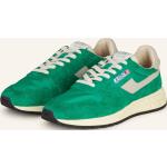 Grüne Autry Low Sneaker aus Veloursleder für Herren Größe 44 