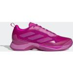 Reduzierte Pinke adidas Tennisschuhe mit Schnürsenkel in Normalweite aus Textil leicht für Damen Größe 41,5 