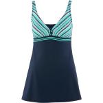 Blaue Avena Badekleider & Badeanzugkleider aus Polyamid für Damen Größe XL 