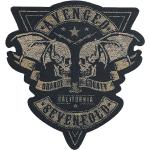 Avenged Sevenfold Patch - Orange County Cut-Out - schwarz/beige - Lizenziertes Merchandise