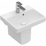 Reduzierte Weiße Villeroy & Boch AVENTO Rechteckige Handwaschbecken & Gäste-WC-Waschtische 