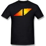 Avicii T T-Shirts Hemden Men Summer New Classic-Fit Short Sleeves Novelty Cotton T-Shirts Hemden Black (X-Large)