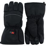 Reduzierte Schwarze Gefütterte Handschuhe Größe XL für den für den Winter 
