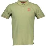 Avx Avirex Dept Herren Poloshirt Polohemd T-Shirt kurzarm, mit Knöpfen, Größe:2XL, Farbe:Grün