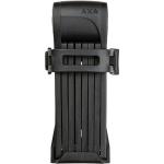 AXA Fold Lite 80 Faltschloss mit Rahmenhalterung Erwachsene schwarz 80cm